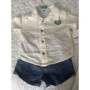 Brand new Little Planet By Carters 2 Piece Boys Outfit 9 Months